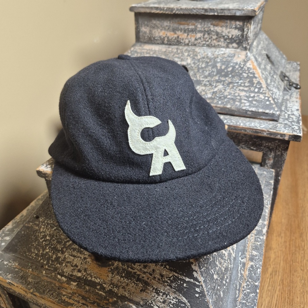 Tyler the Creator Chromakopia Black Wool Hat Leather Strap CA Logo Baseball Cap